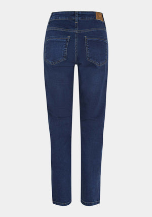 I SAY Lido Zip Jeans Pants 633 Basic Denim Wash