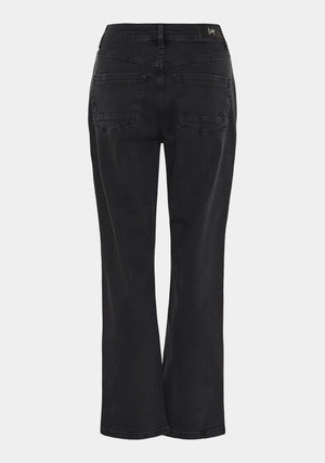 I SAY Monza Straight Jeans Pants K67 Black Denim Wash