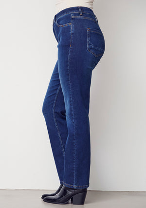 I SAY Monza Straight Jeans Pants M91 Dark Blue Wash