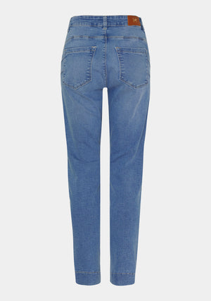 I SAY Verona Basic Jeans Pants 622 Bright Blue Denim