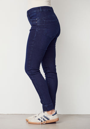 I SAY Verona Jeans Pants 975 Deep Dark Denim
