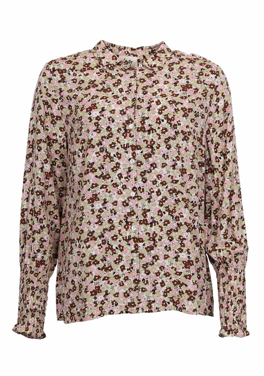 Gyta Smock Blouse Autumn Flower Isayshop.eu