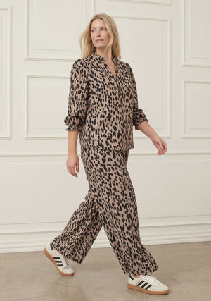 I SAY Ane Loose Blouse Blouses N26 Black Drops