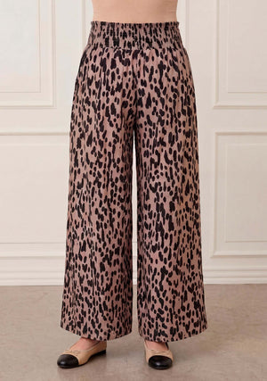 I SAY Ane Smock Pant Pants N26 Black Drops