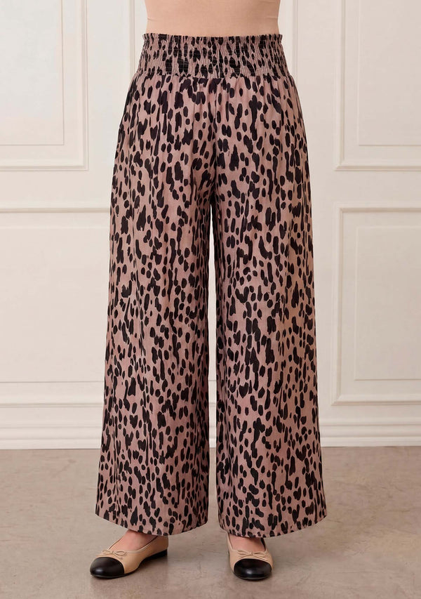 I SAY Ane Smock Pant Pants N26 Black Drops