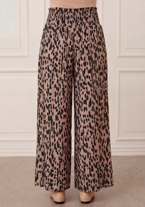 I SAY Ane Smock Pant Pants N26 Black Drops