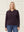 I SAY Anna Colar Pullover Knitwear 419 Aubergine