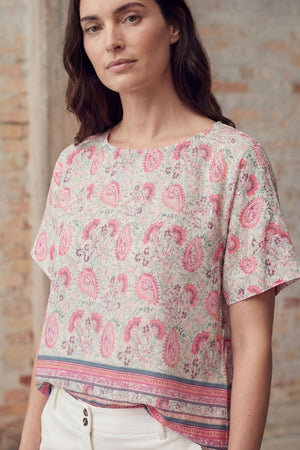 I SAY Annica s/s Blouse Blouses A96 Summer Paisley