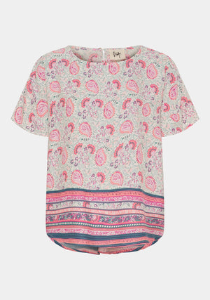 I SAY Annica s/s Blouse Blouses A96 Summer Paisley