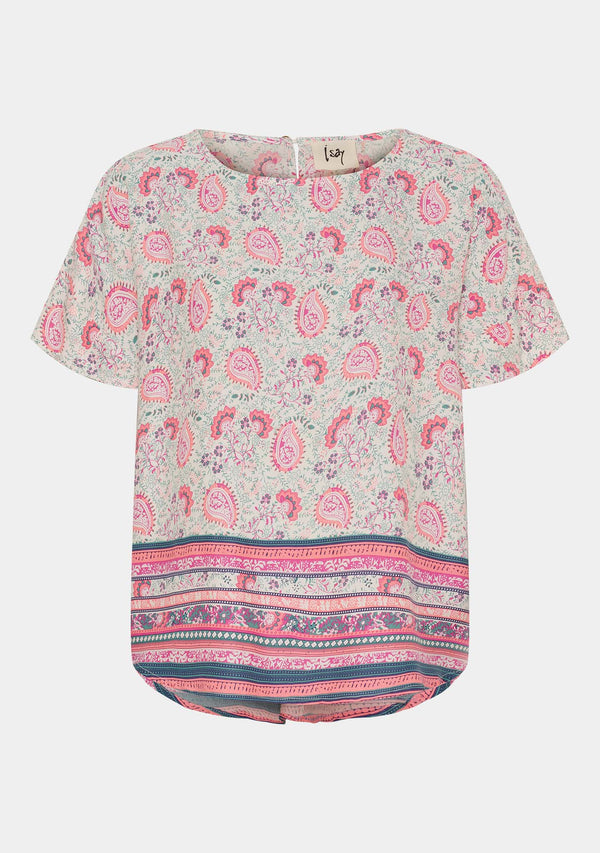 I SAY Annica s/s Blouse Blouses A96 Summer Paisley