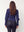 I SAY Barbel Blouse Blouses M98 Blue w/Silver