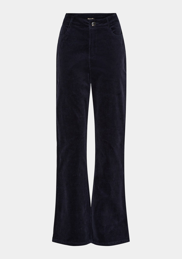 I SAY Barbel Flare Pant Pants 659 Dark navy
