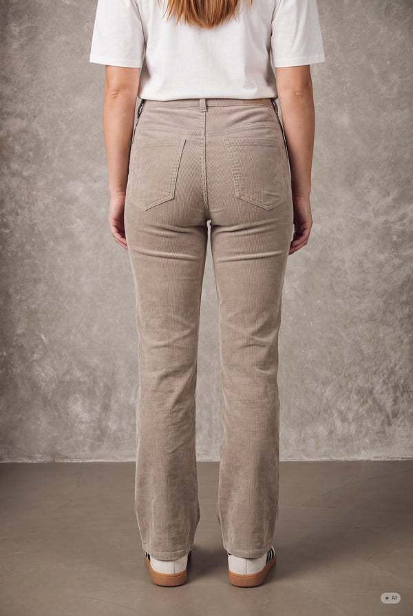 I SAY Barbel Pant Pants 366 Light Taupe