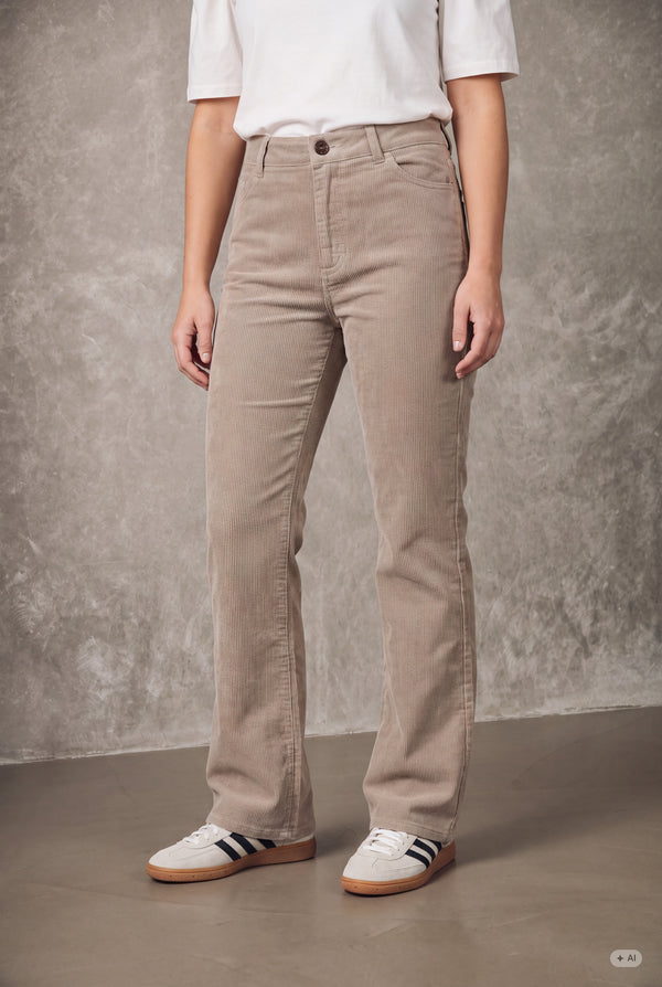 I SAY Barbel Pant Pants 366 Light Taupe