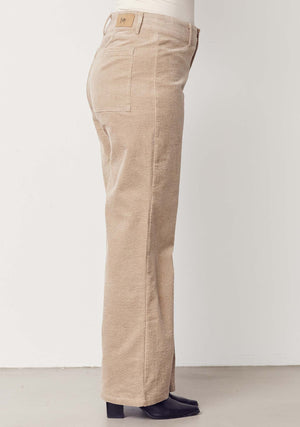 I SAY Barbel Wide Pant Pants 366 Light Taupe