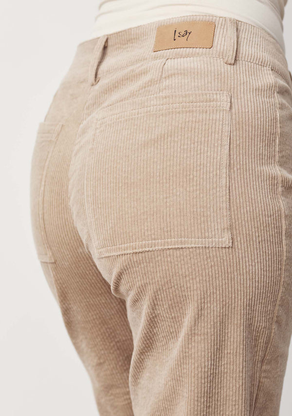 I SAY Barbel Wide Pant Pants 366 Light Taupe