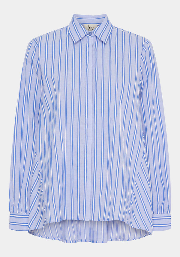 I SAY Bellis New Shirt Shirts H31 Blue Stripe