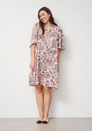 I SAY Bitten Dress Dresses M94 Rose Floral