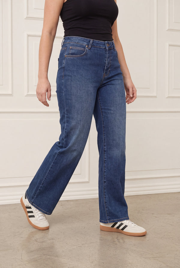 I SAY Bologna Classic Jeans Pants 610 Blue Classic Wash