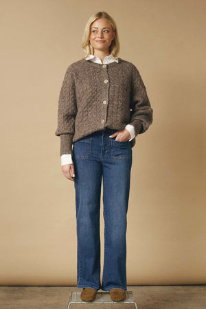 I SAY Bologna Wide Jeans Pants N52 Bologna Classic