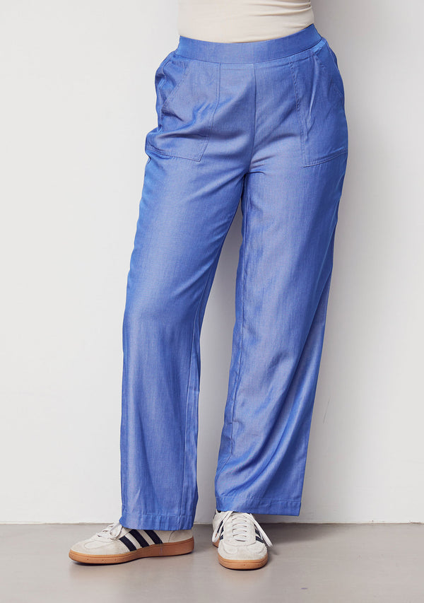 I SAY Cara New Pant Pants M59 Clear Blue