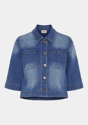 I SAY Carpi Denim Jacket Jackets 633 Basic Denim Wash
