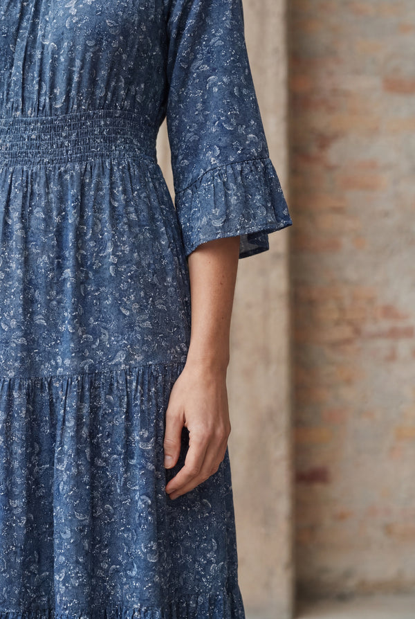I SAY Chantel Dress Dresses D13 Blue Flower