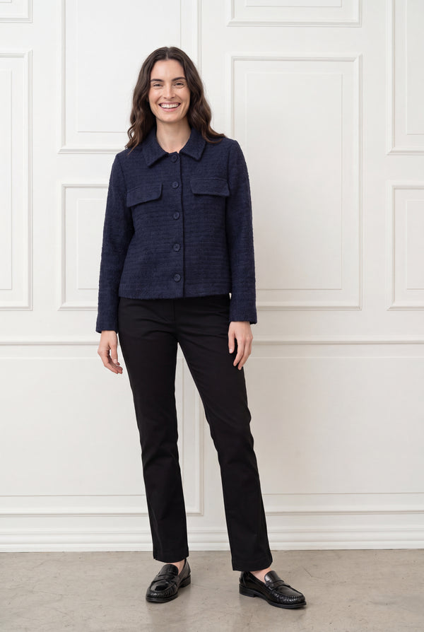 I SAY Chia Blazer Jackets 642 Navy Melange