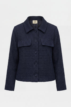 I SAY Chia Blazer Jackets 642 Navy Melange