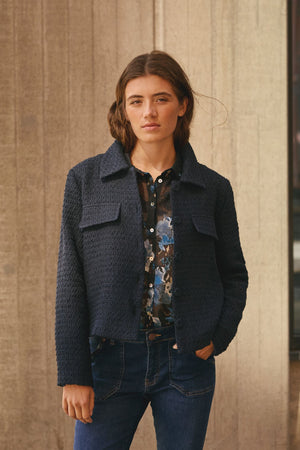I SAY Chia Blazer Jackets 642 Navy Melange