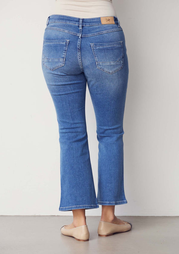 I SAY Como Flare Jeans Pants 609 Como Basic Wash