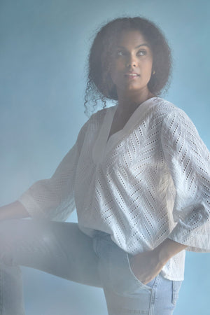I SAY Danka Blouse Blouses 100 White