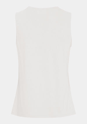 I SAY Dee V-Neck Top Tops 100 White
