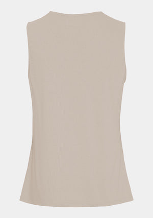 I SAY Dee V-Neck Top Tops 112 Sand