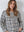 I SAY Emilie Blazer Jackets M99 Black/Cream Check
