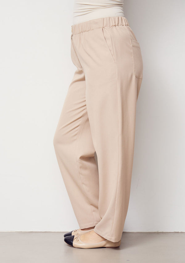 I SAY Fatou Long Pant Pants 117 Dark Sand