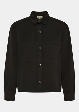 I SAY Fatou Shirt Jacket Jackets 900 Black