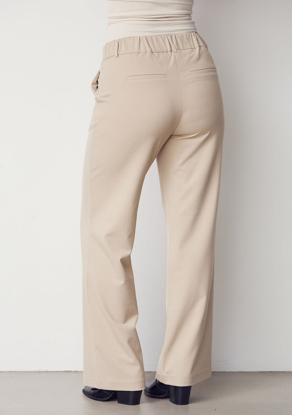 I SAY Firenze Wide Pant Pants 112 Sand