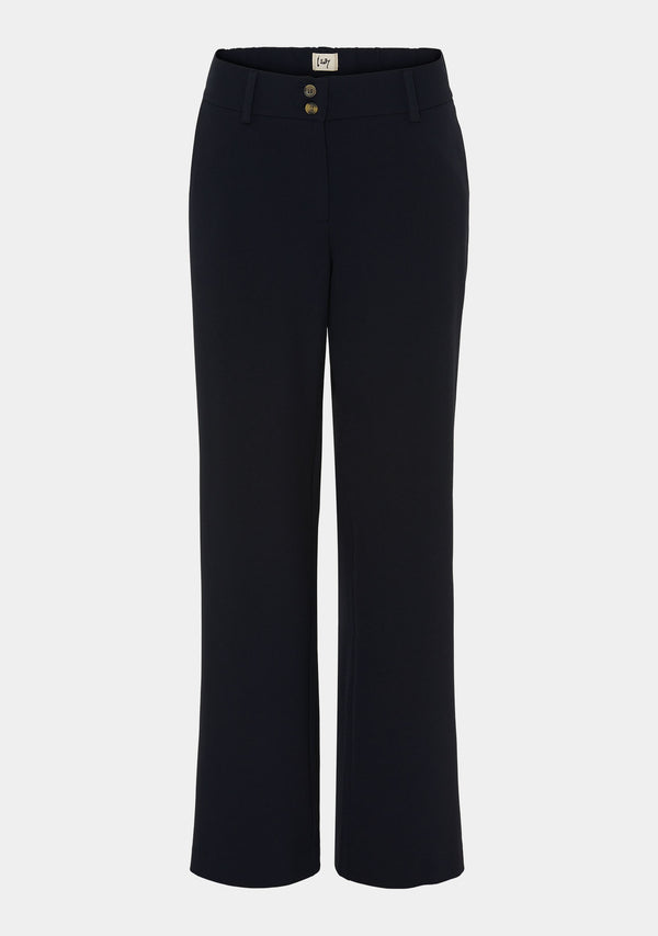 I SAY Firenze Wide Pant Pants 900 Black