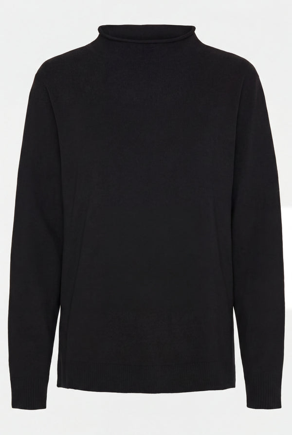 I SAY Frigga A-Shape Pullover Knitwear 900 Black