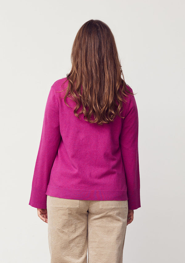 I SAY Frigga New Knit Knitwear 536 Cerise