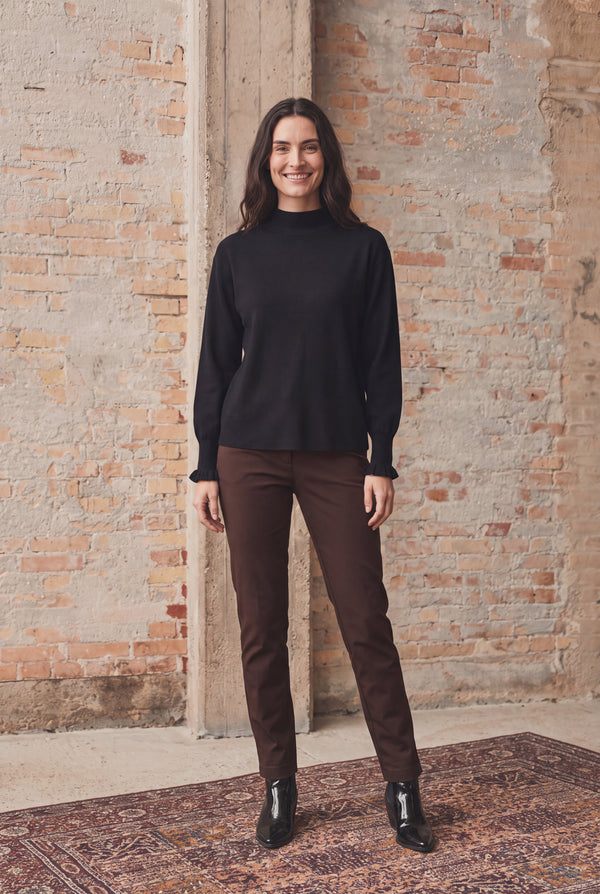 I SAY Frigga New Pullover Knitwear 900 Black