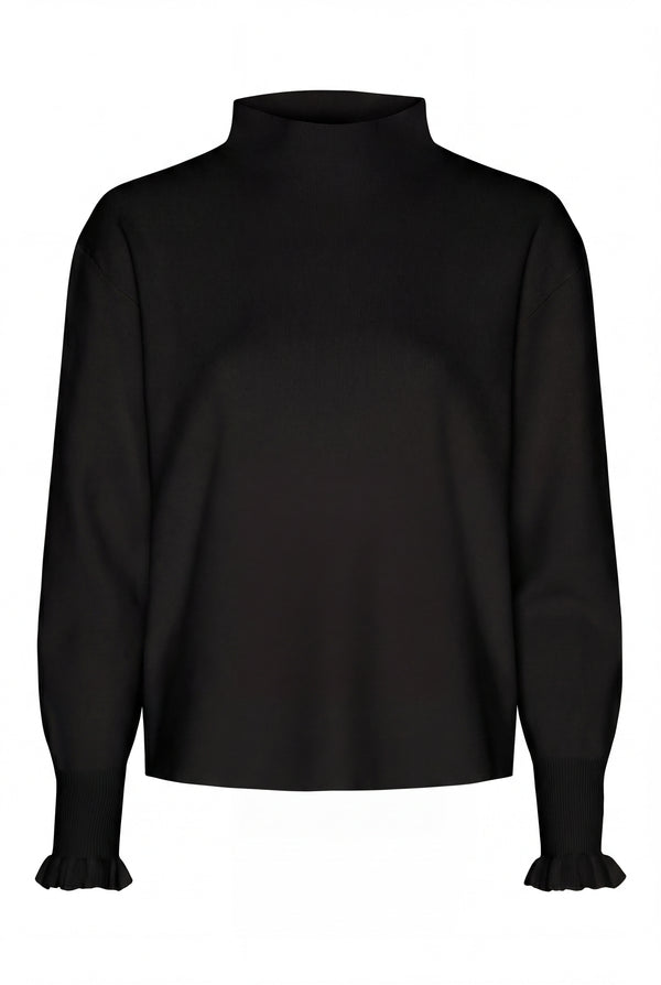 I SAY Frigga New Pullover Knitwear 900 Black