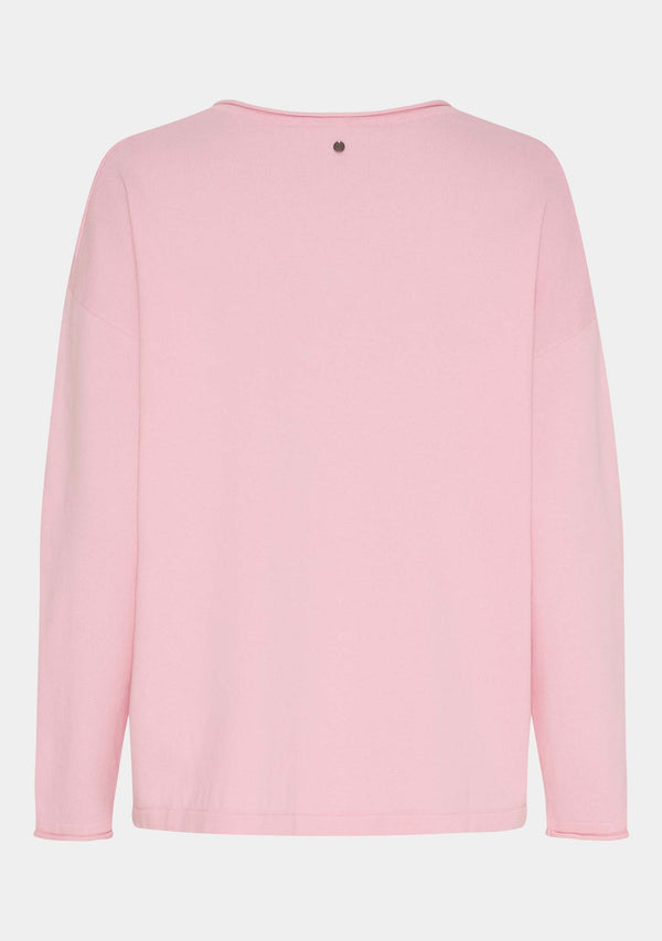 I SAY Frigga V-Neck Knitwear 516 Pink