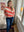 I SAY Frigga Zebra Pullover Knitwear L73 Orange/Sand Zebra
