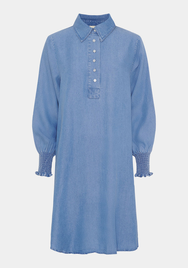 I SAY Ganja Dress Dresses 616 Denim Blue