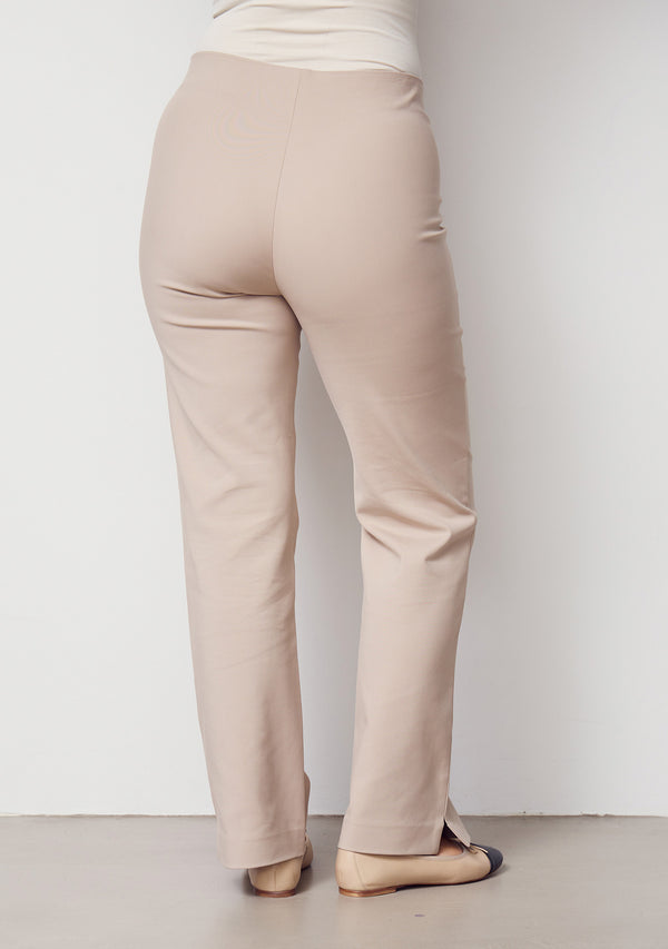 I SAY Gisla Basic Pant Pants 112 Sand