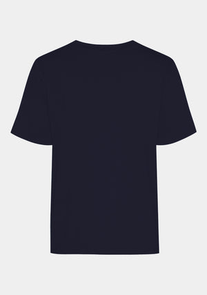 I SAY Gritt V-Neck T-Shirt T-Shirts 640 Navy