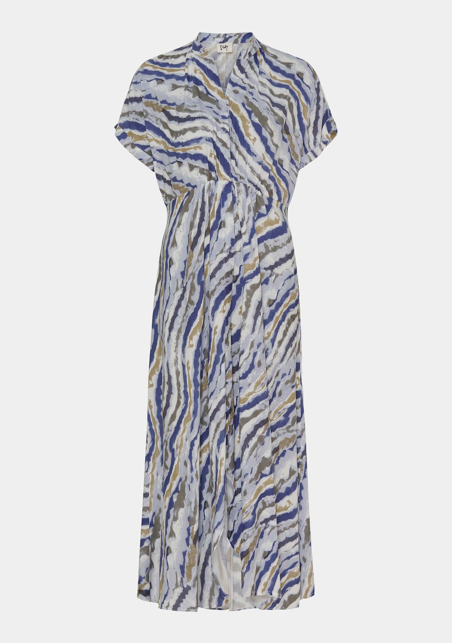 Gyta Dress - Blue Waves – Isayshop.eu