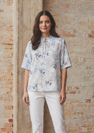I SAY Gyta Printed Blouse Blouses A66 Summer Dream